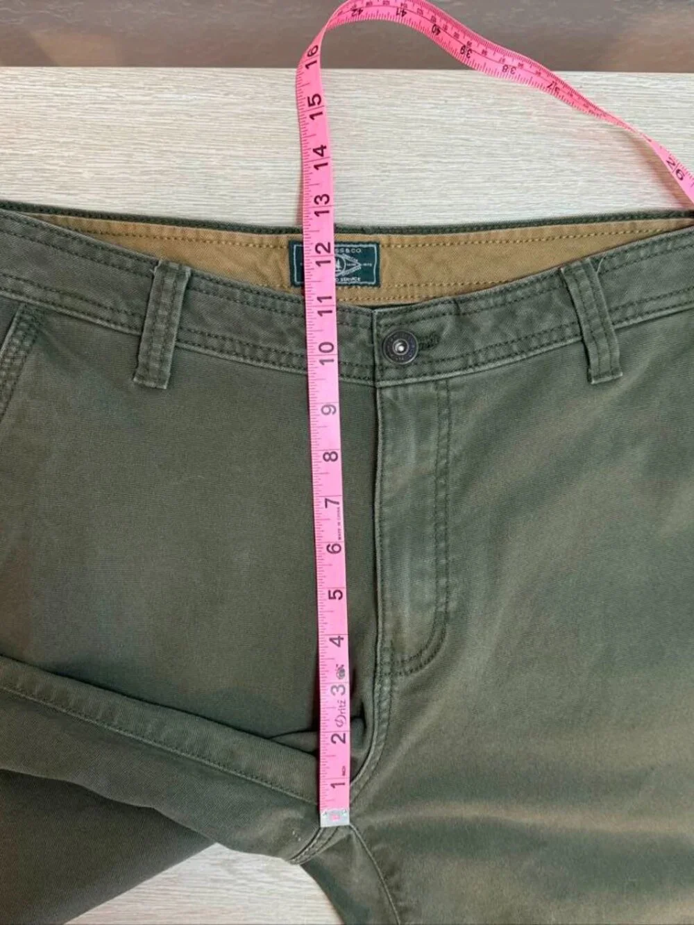 G.H. Bass & Co. Cargo Pants 34x30 Green Size 34